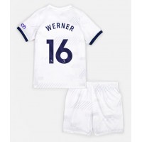 Maglie da calcio Tottenham Hotspur Timo Werner #16 Prima Maglia Bambino 2023-24 Manica Corta (+ Pantaloni corti)